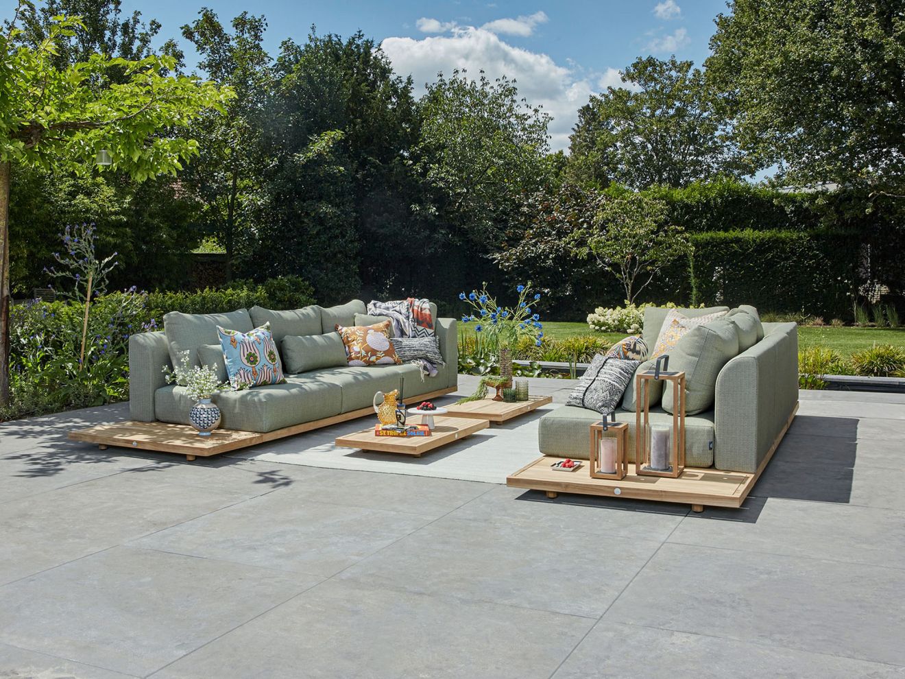 SUNS Aspen Gartensofa 2-Sitzer links/rec...