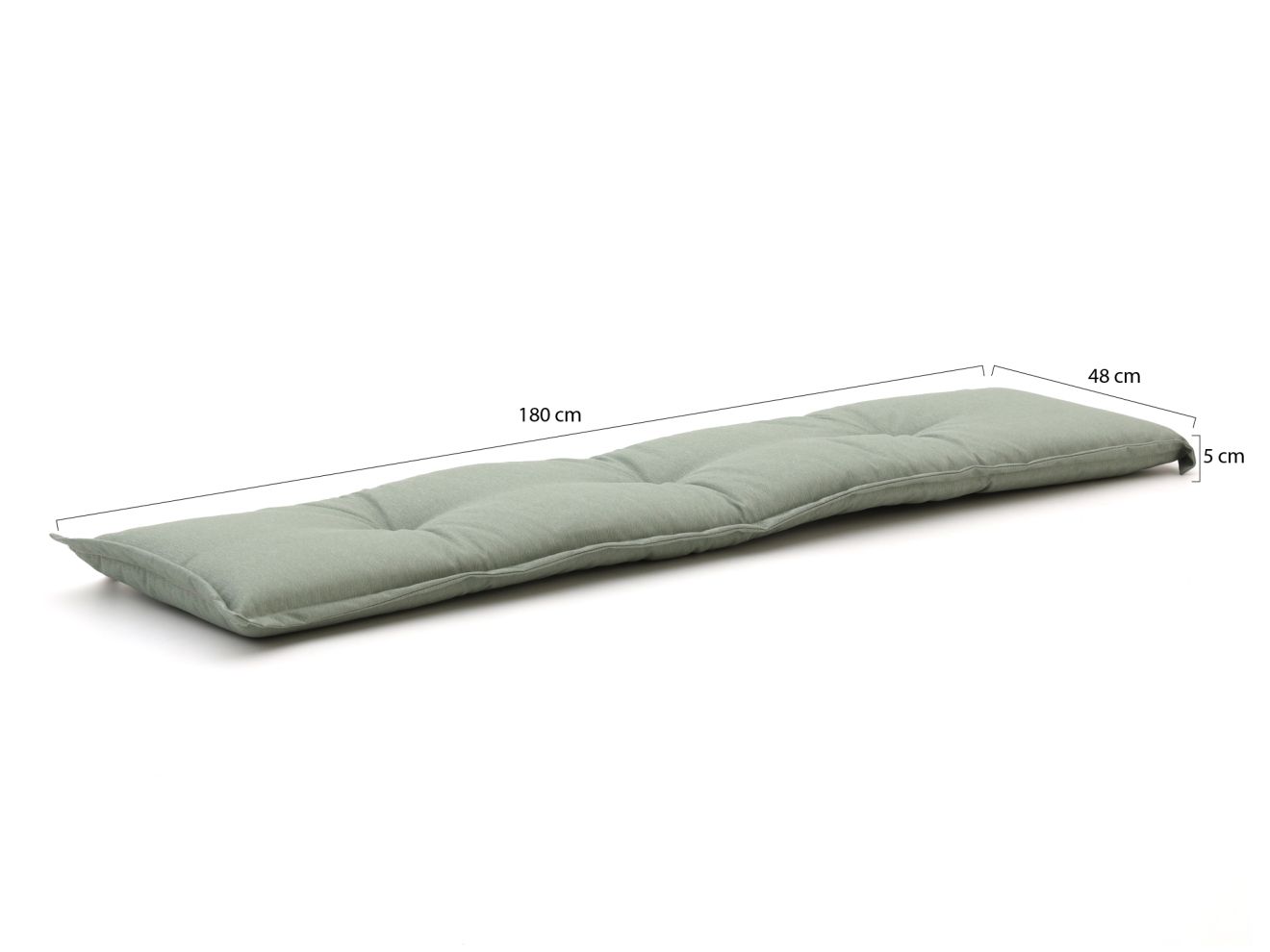 Madison Gartenbank Auflage 180x48  cm Gr...