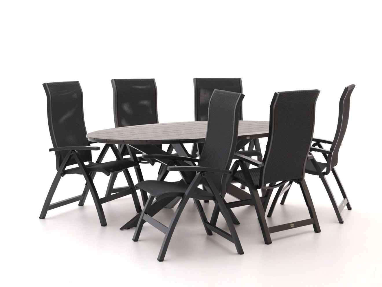 Bellagio Fermo/Fidenza ovaal 220 cm Gart...