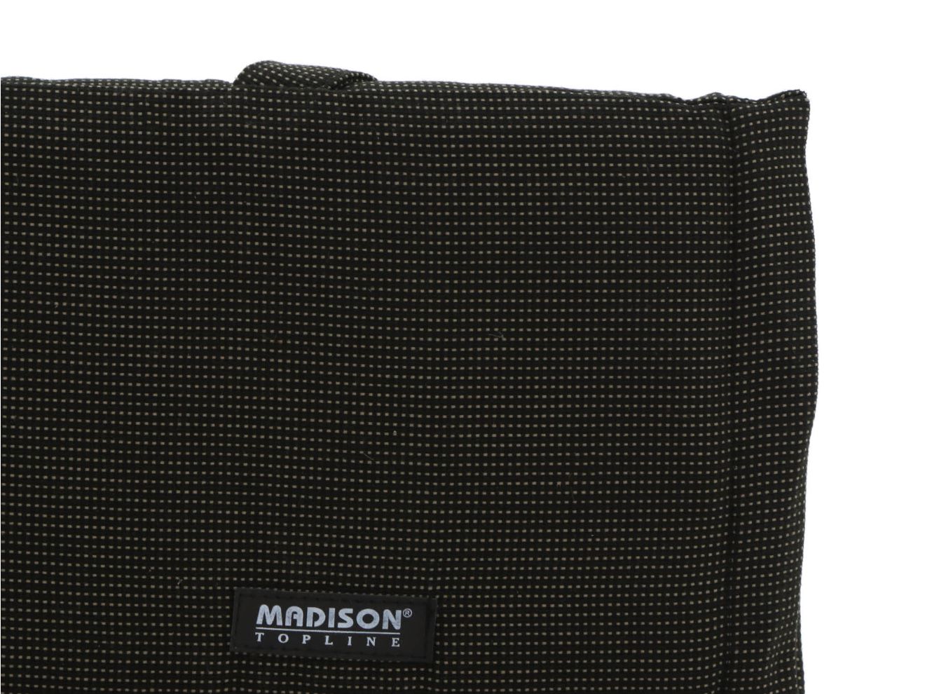 Madison Auflage Niedriglehner dünn 110x50 cm Schwarz 110x50cm Rabatt: 30 %