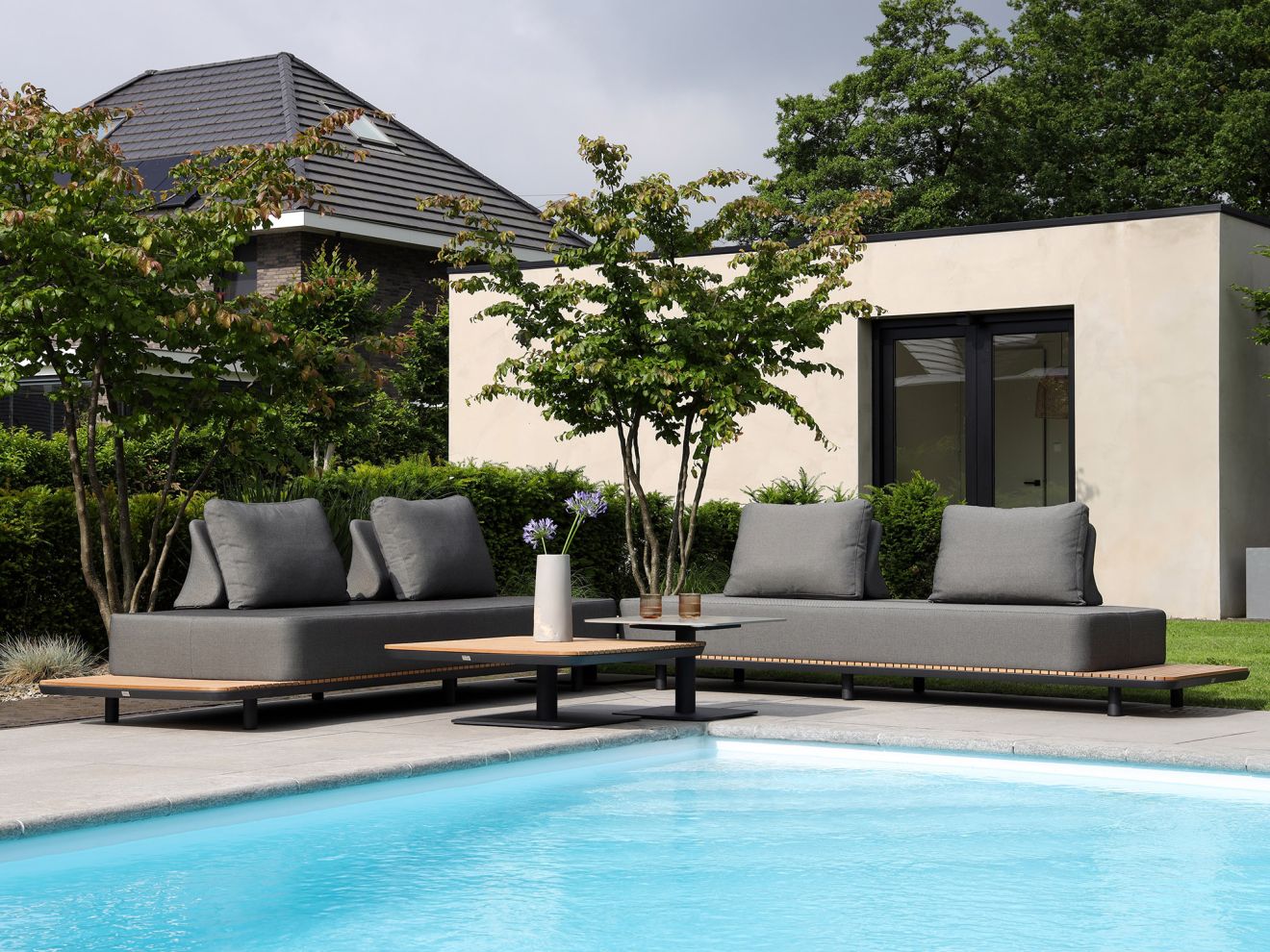 Bellagio San Lupo Gartensofa 2-Sitzer li...