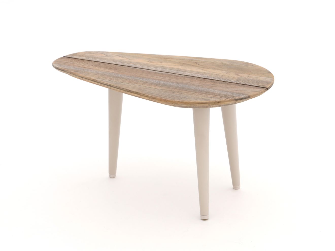 ROUGH-K Loungetisch 43x75x40 cm Taupe R... ROUGH-K Loungetisch 43x75x40 cm Taupe R...