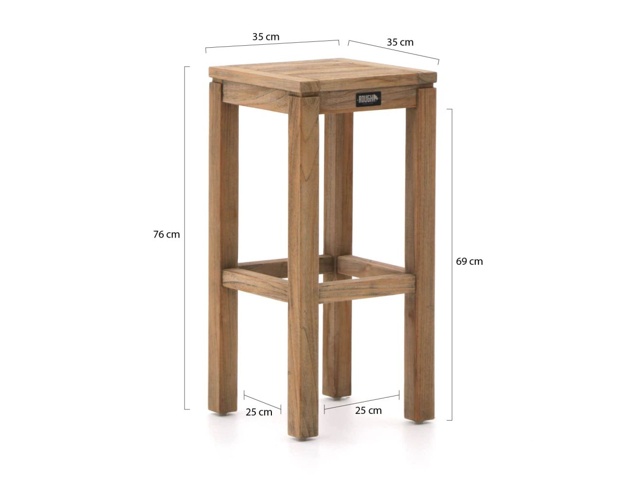 ROUGH-X 80 cm Gartenbar-Set 5-teilig günstig online kaufen