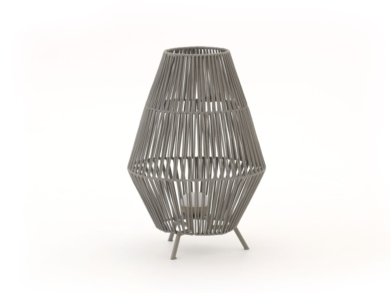 New Garden Conta LED-Stehlampe aufladbar dimmbar ø 48 cm (h: 72 cm) Taupe 48cm