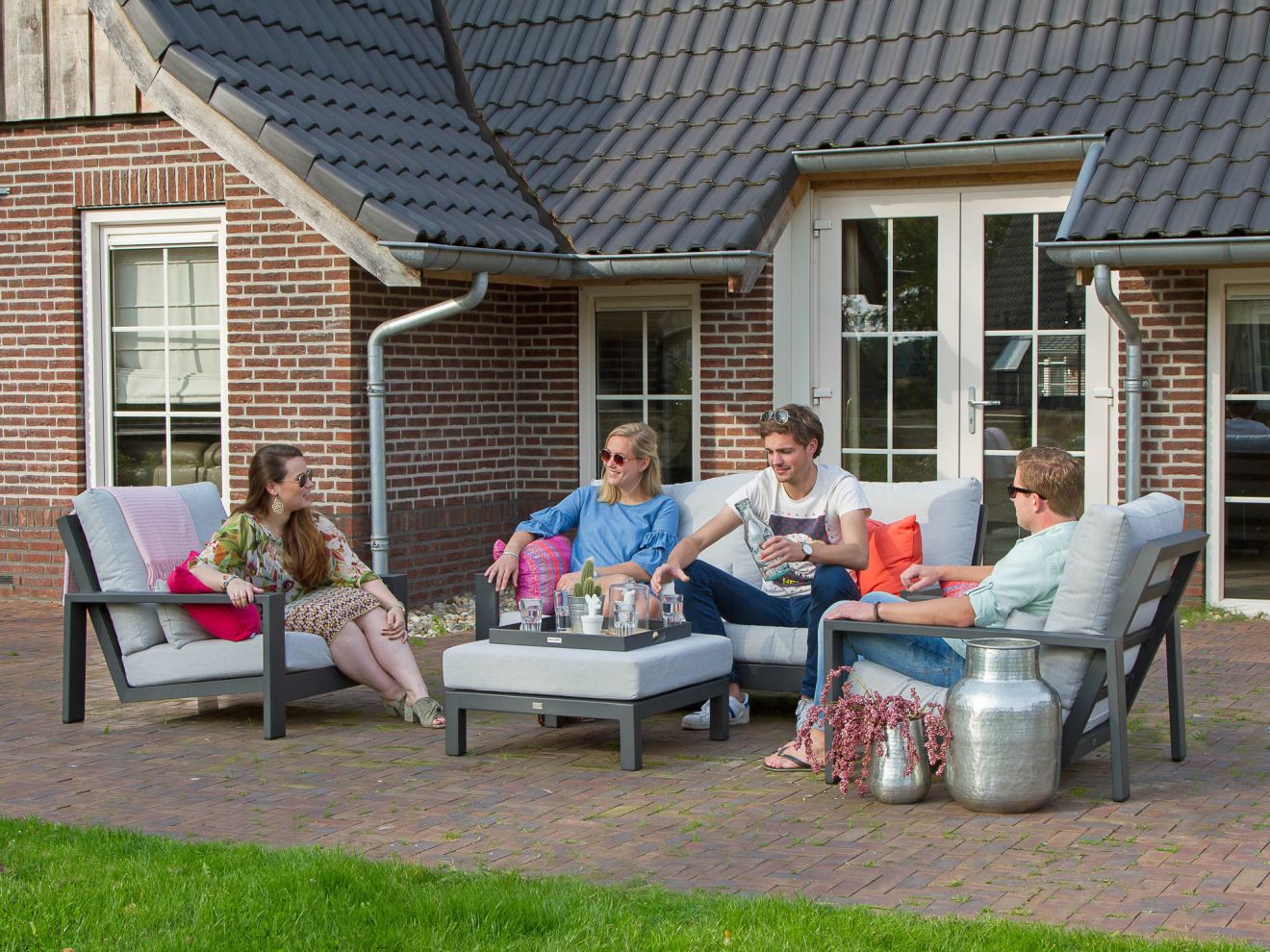 Bellagio Vezzano Sessel-Sofa Lounge-Set ...