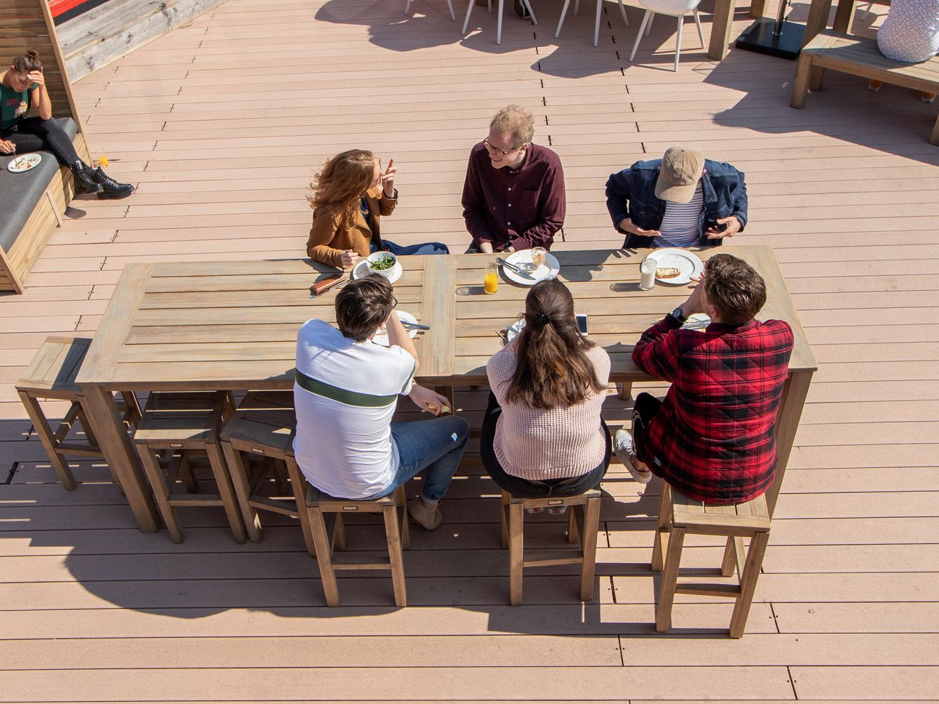 ROUGH-X 180 cm Gartenbar-Set 9-teilig Br... ROUGH-X 180 cm Gartenbar-Set 9-teilig Br...