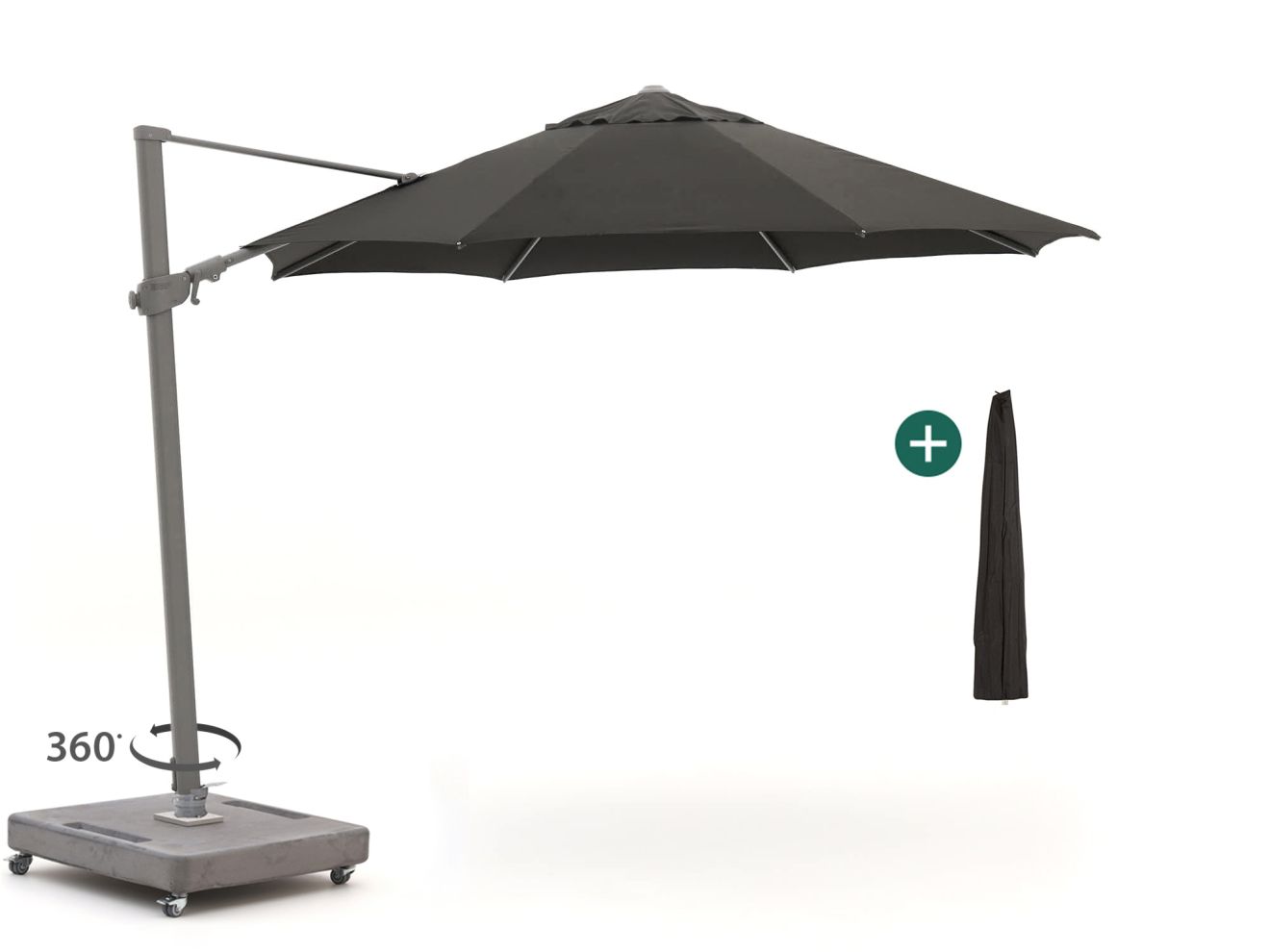 Shadowline Austin Ampelschirm ø 350 cm günstig online kaufen