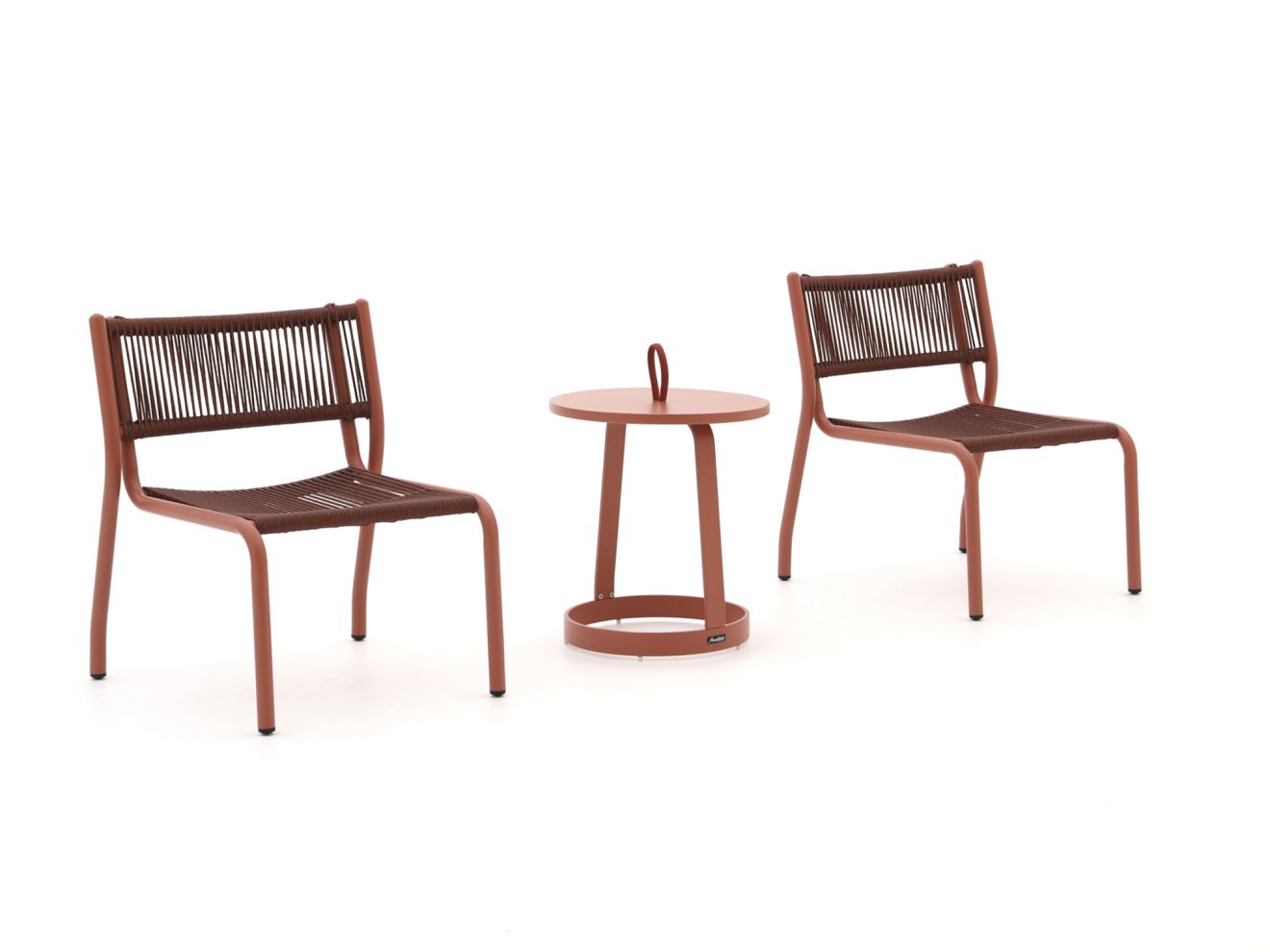 Manifesto Misurina/Salemi Lounge Balkon-Set 3-teilig stapelbar Taupe  Rabatt: 39 %
