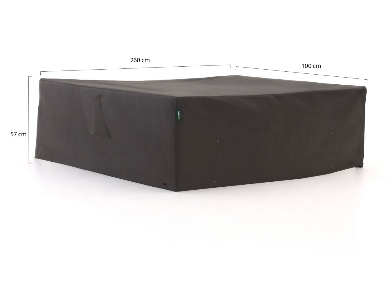 Kees Smit Gartenmöbelabdeckung Sessel-Sofa Lounge-Set 200x150x75 cm günstig online kaufen