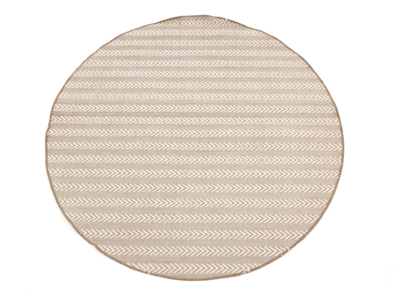 Rodrigo Outdoor Teppich ø 200 cm Weiß 200cm Rabatt: 59 %