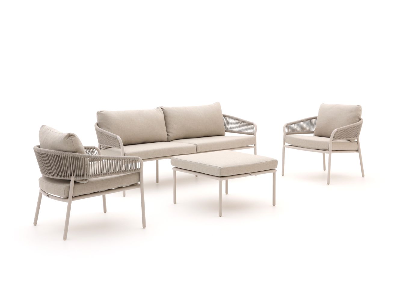 Bellagio Nova Siri Sessel-Sofa Lounge-Set 4-teilig