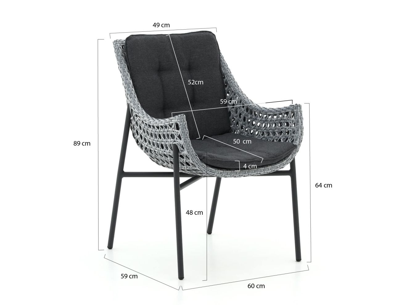 Manifesto Novara/ROUGH-Y ø150 cm Gartenmöbel-Set 7-teilig günstig online kaufen