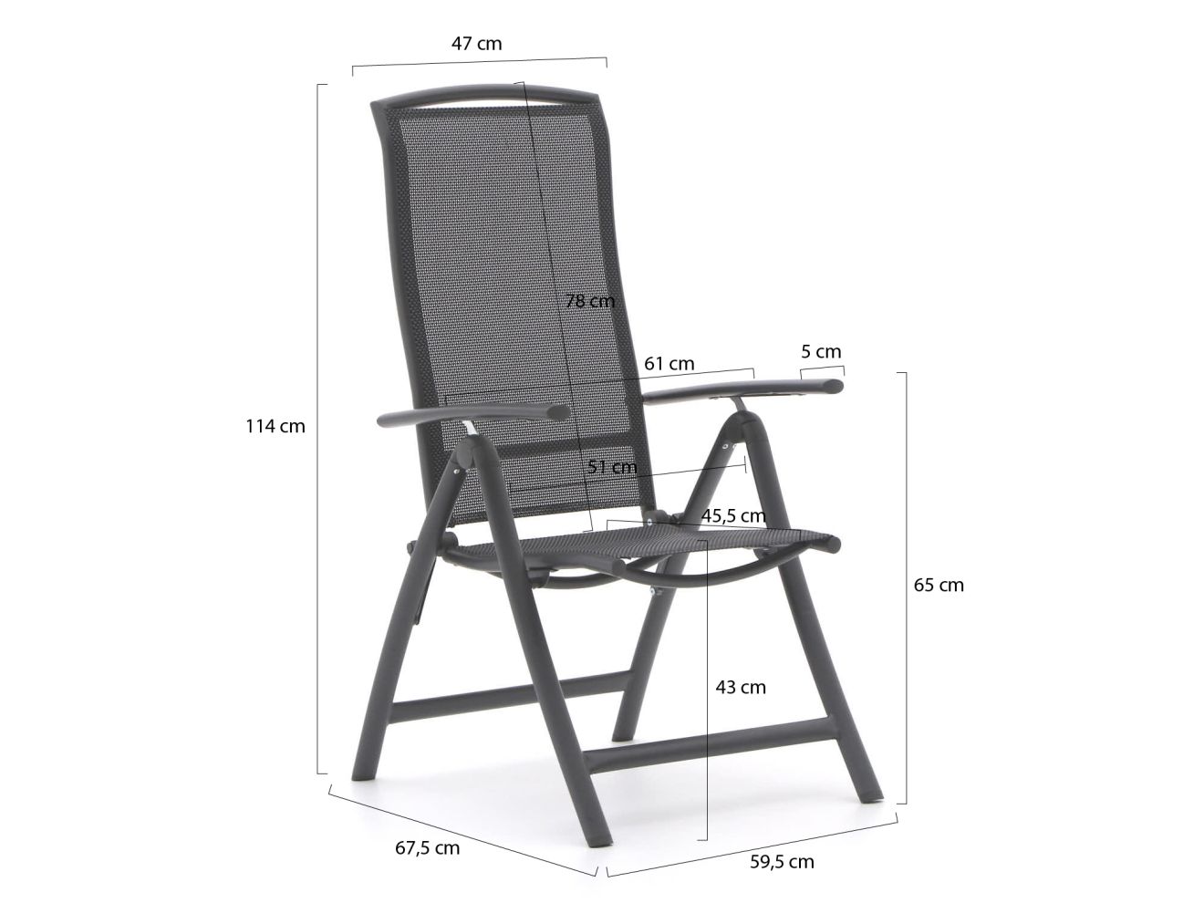 R&S Design Capri/Fidenza 183 cm Gart...