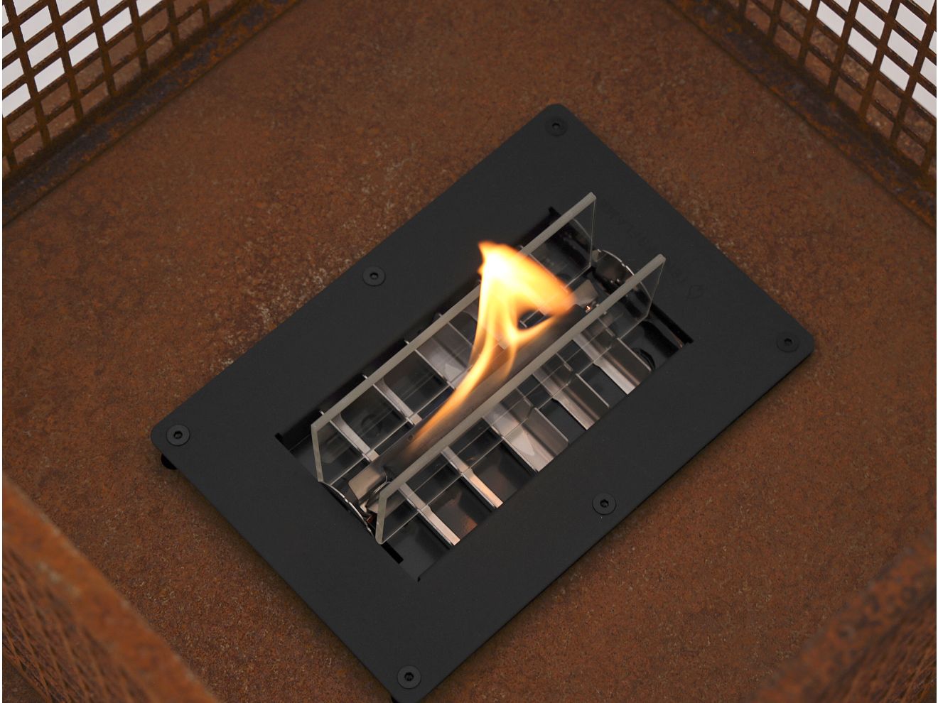 Tenderflame Agni 40 Kamin 40,5x40,5x60,2 cm Taupe
