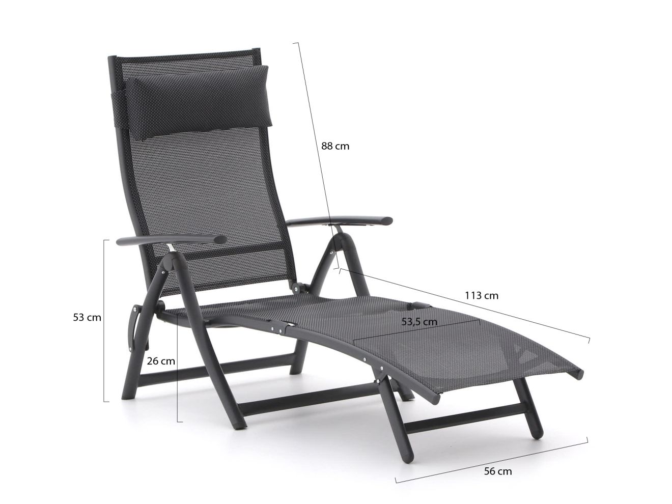 R&S Design Capri Gartenliege 2-teillig günstig online kaufen