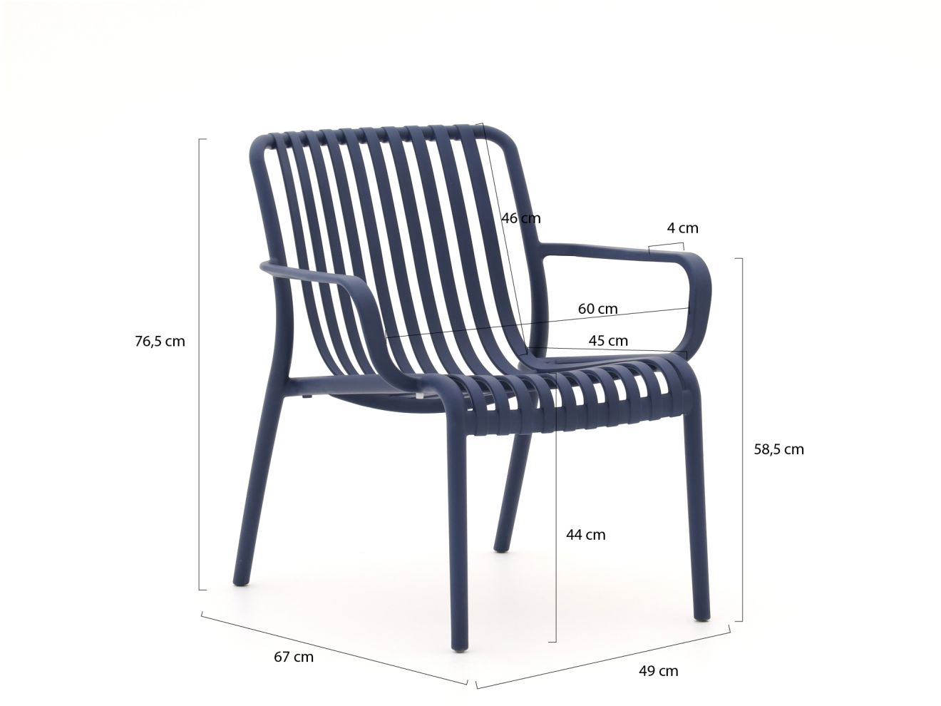 Forza Cali/Bovezzo ø 40 cm Balkon-Set 3-teilig stapelbar günstig online kaufen