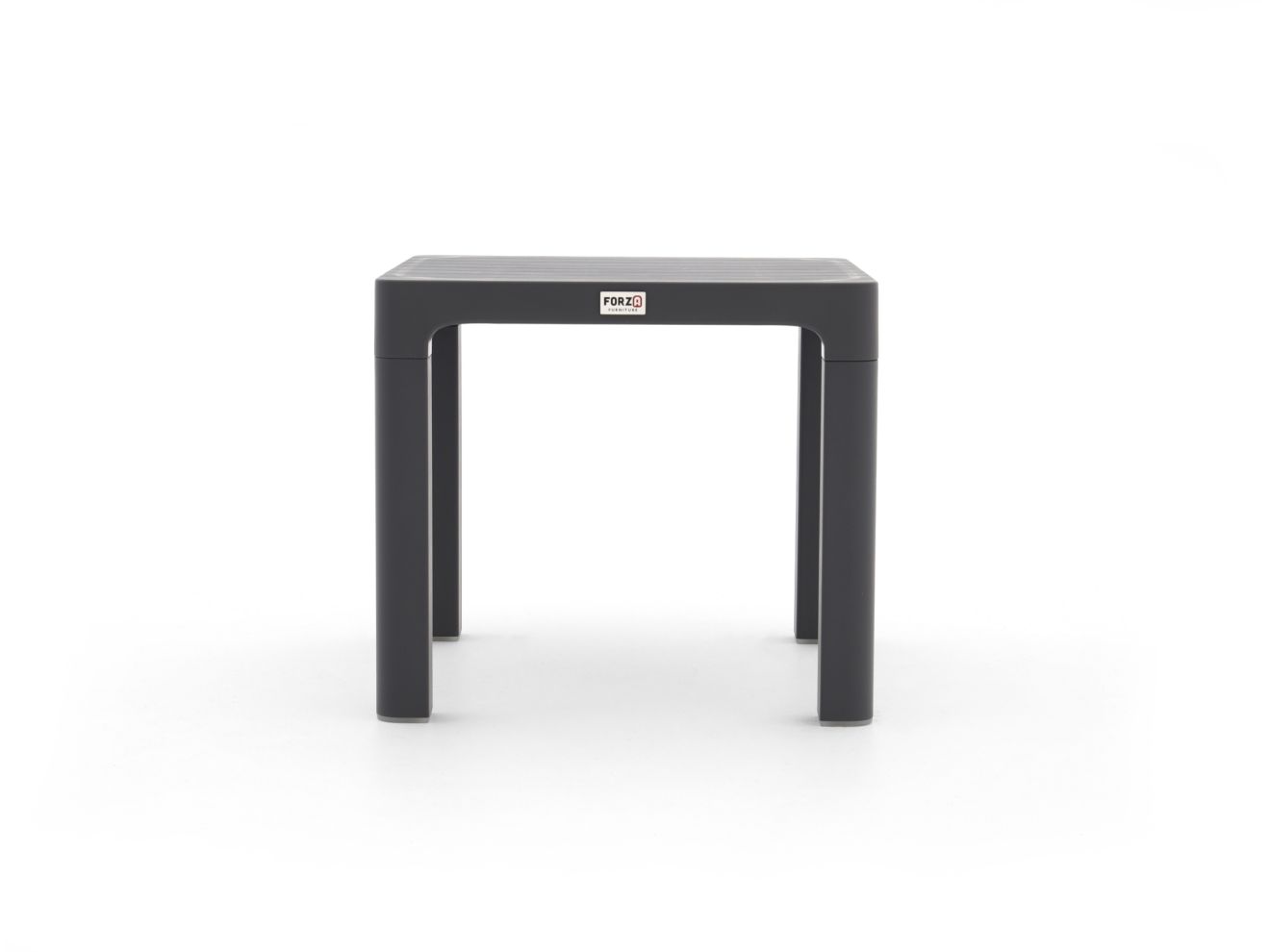 Forza Russi Beistelltisch Outdoor 45x45x40 cm Grau