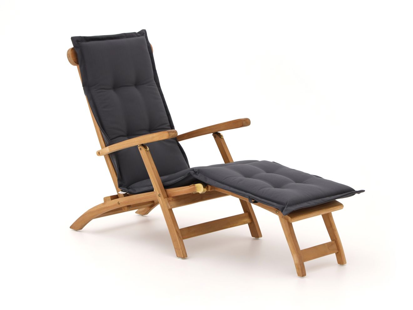 Tex Style Deckchair Auflage 195x45 cm Grau 195x45cm