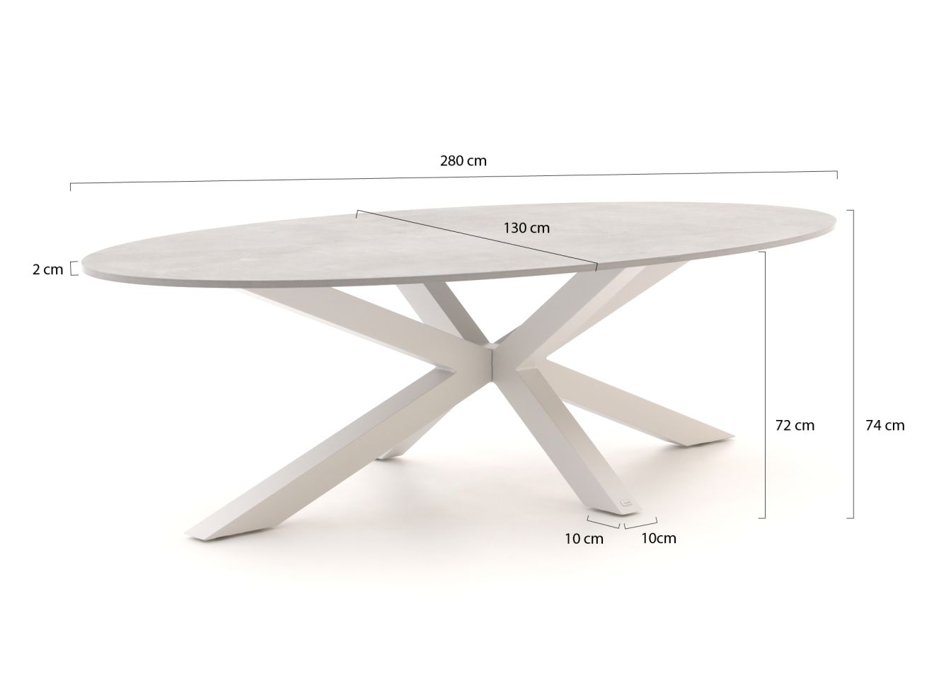 Bellagio Vezzano/Induno Ellips 280 cm Gartenmöbel-Set 7-teilig Weiß Rabatt: 21 % Bellagio Vezzano/Induno Ellips 280 cm Gartenmöbel-Set 7-teilig Weiß Rabatt: 21 %