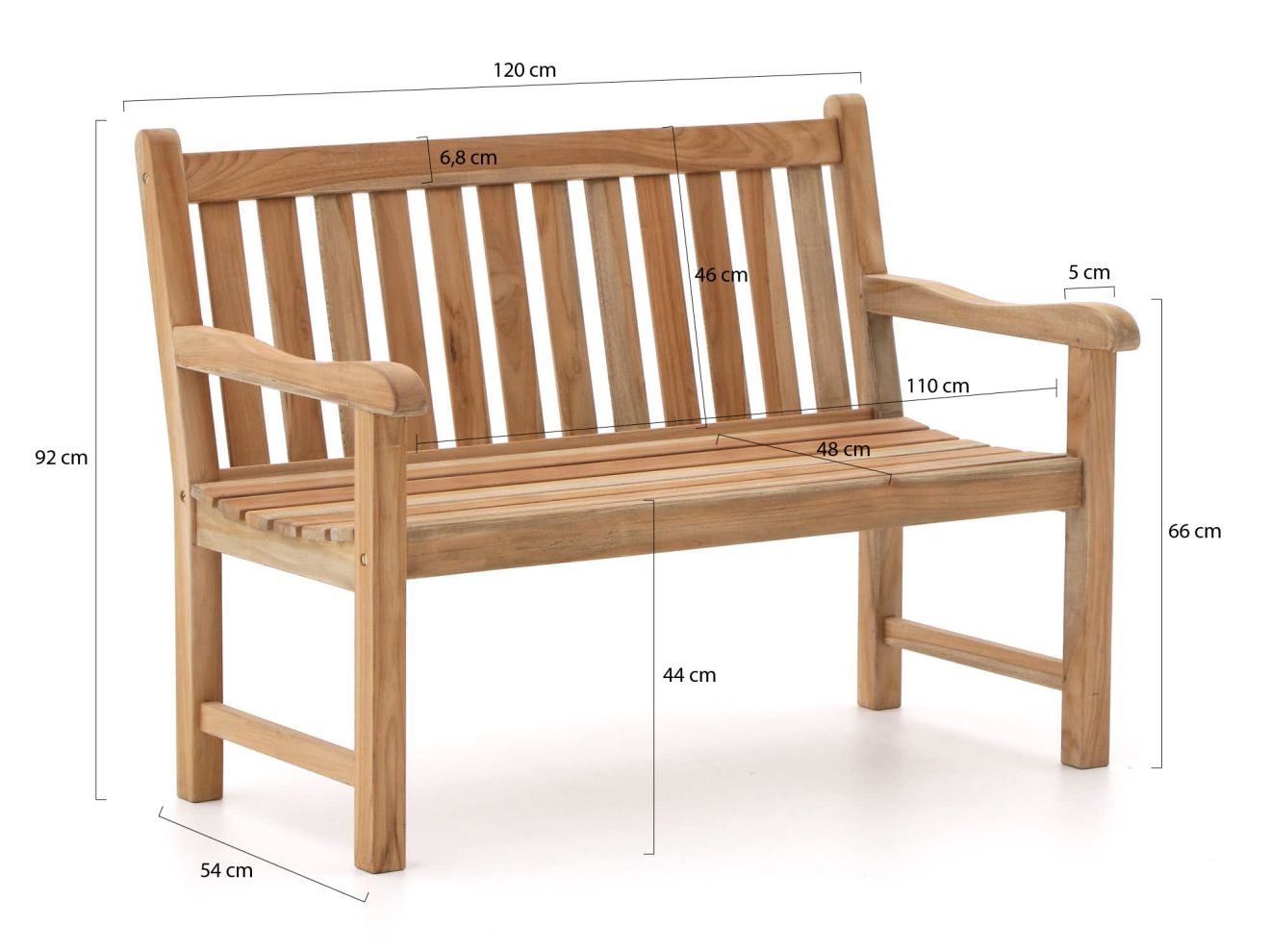 Sunyard Wales Gartenbank 120 cm Braun 120cm Rabatt: 22 % Sunyard Wales Gartenbank 120 cm Braun 120cm Rabatt: 22 %