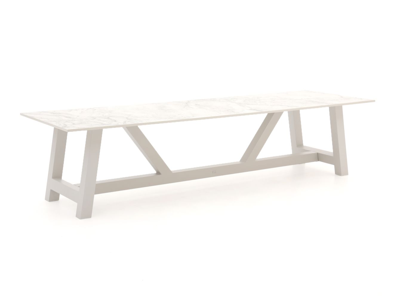 Bellagio Bresimo Gartentisch 317×100 cm Weiß  Rabatt: 20 %