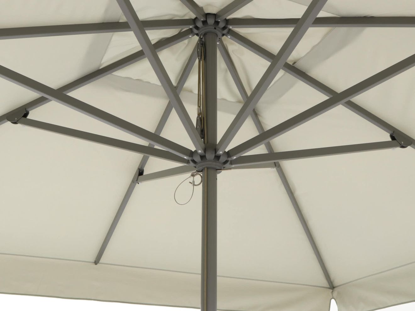 Shadowline Bonaire Sonnenschirm 350x350 cm Weiß  Rabatt: 20 %