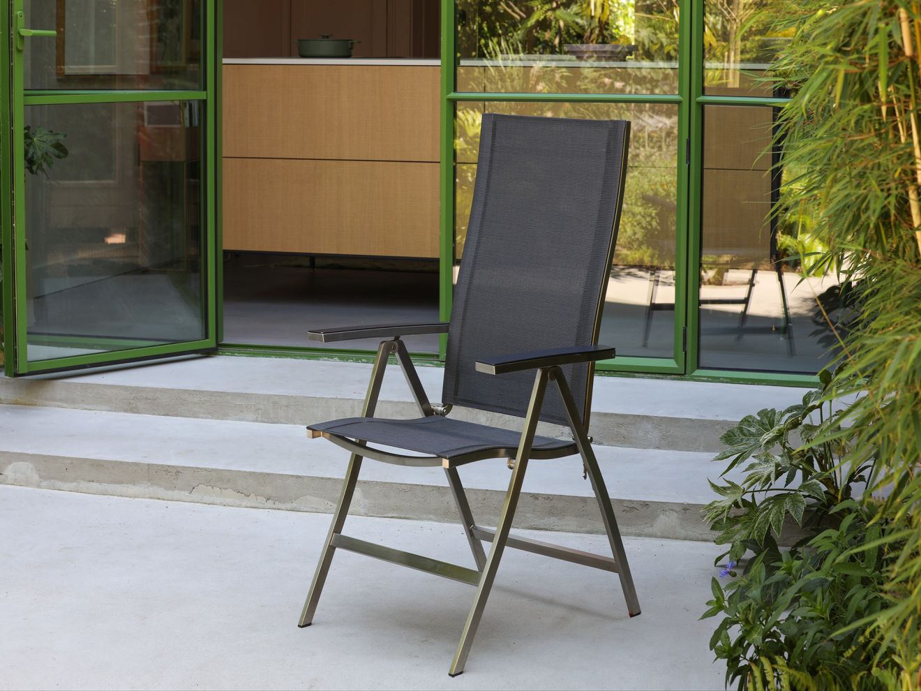 Bellagio Lugo/Fidenza 220 cm Gartenmöbel-Set 7-teilig stapelbar Grau  Rabatt: 24 %