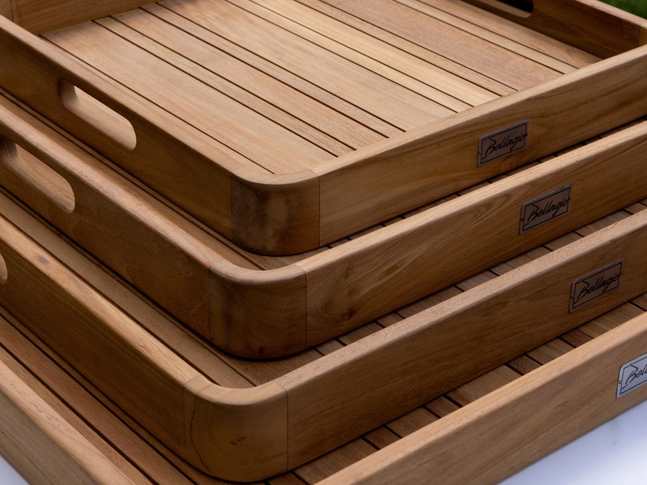 Bellagio Caccamo Tablett 70x70 cm Braun  Rabatt: 15 %