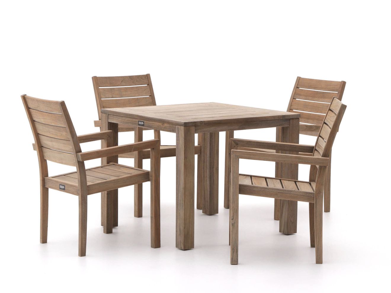 ROUGH-S Gartenmöbel-Set 90 cm 5-teilig ...