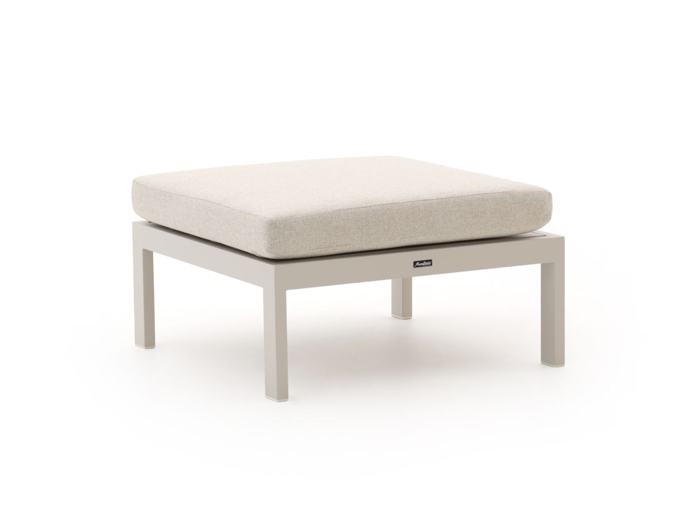 Manifesto Alzano Lounge Gartenhocker 78x78 cm Weiß 78x78cm Rabatt: 30 %