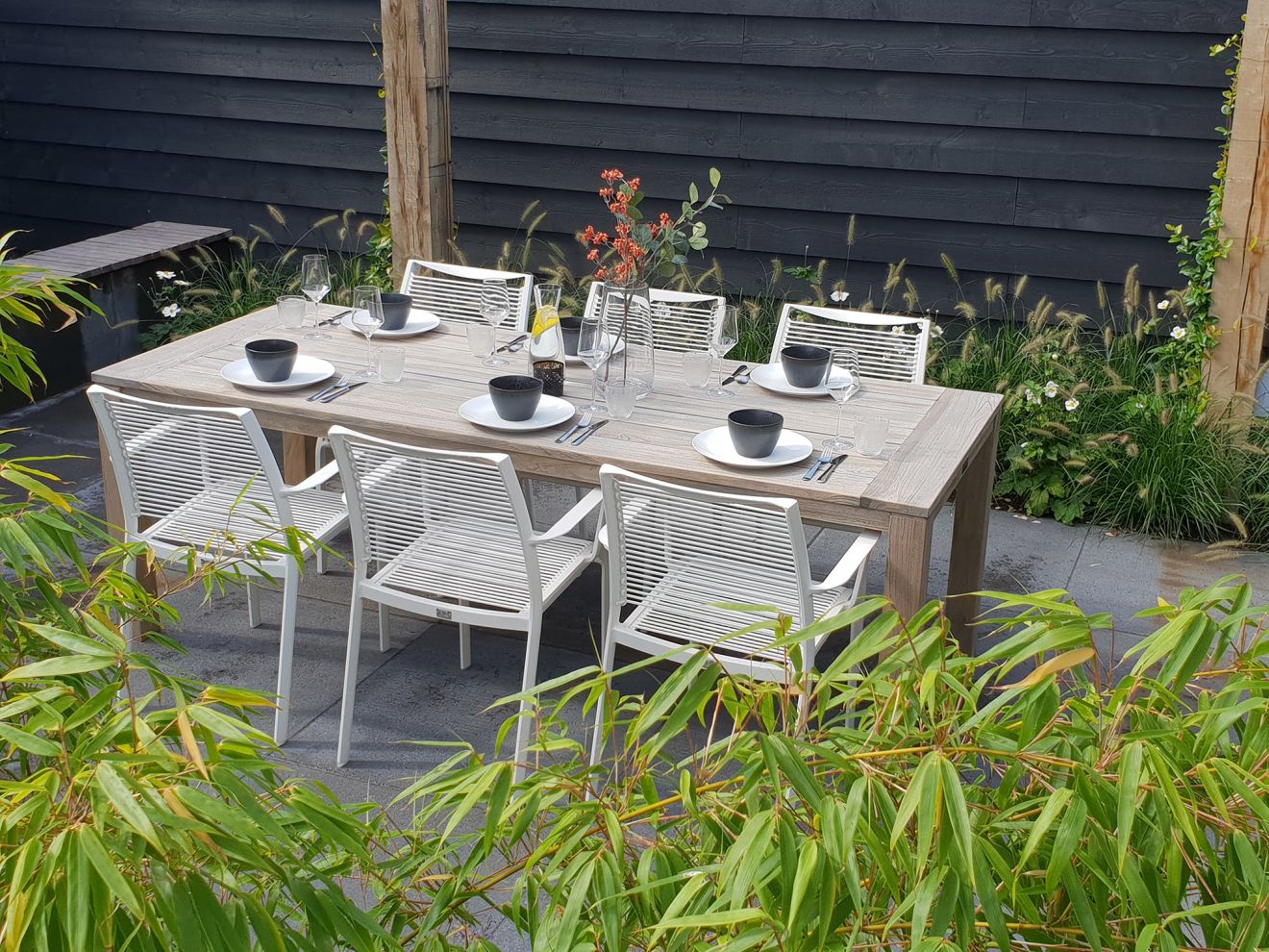 Apple Bee Hawaii Gartenstuhl stapelbar Weiß  Rabatt: 18 %