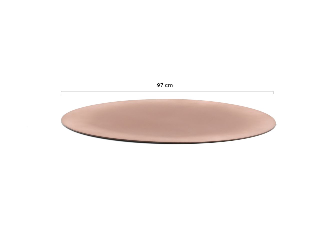 Zavelli Soffice Tischplatte für Lounge Kaffeetisch ø 97cm günstig online kaufen