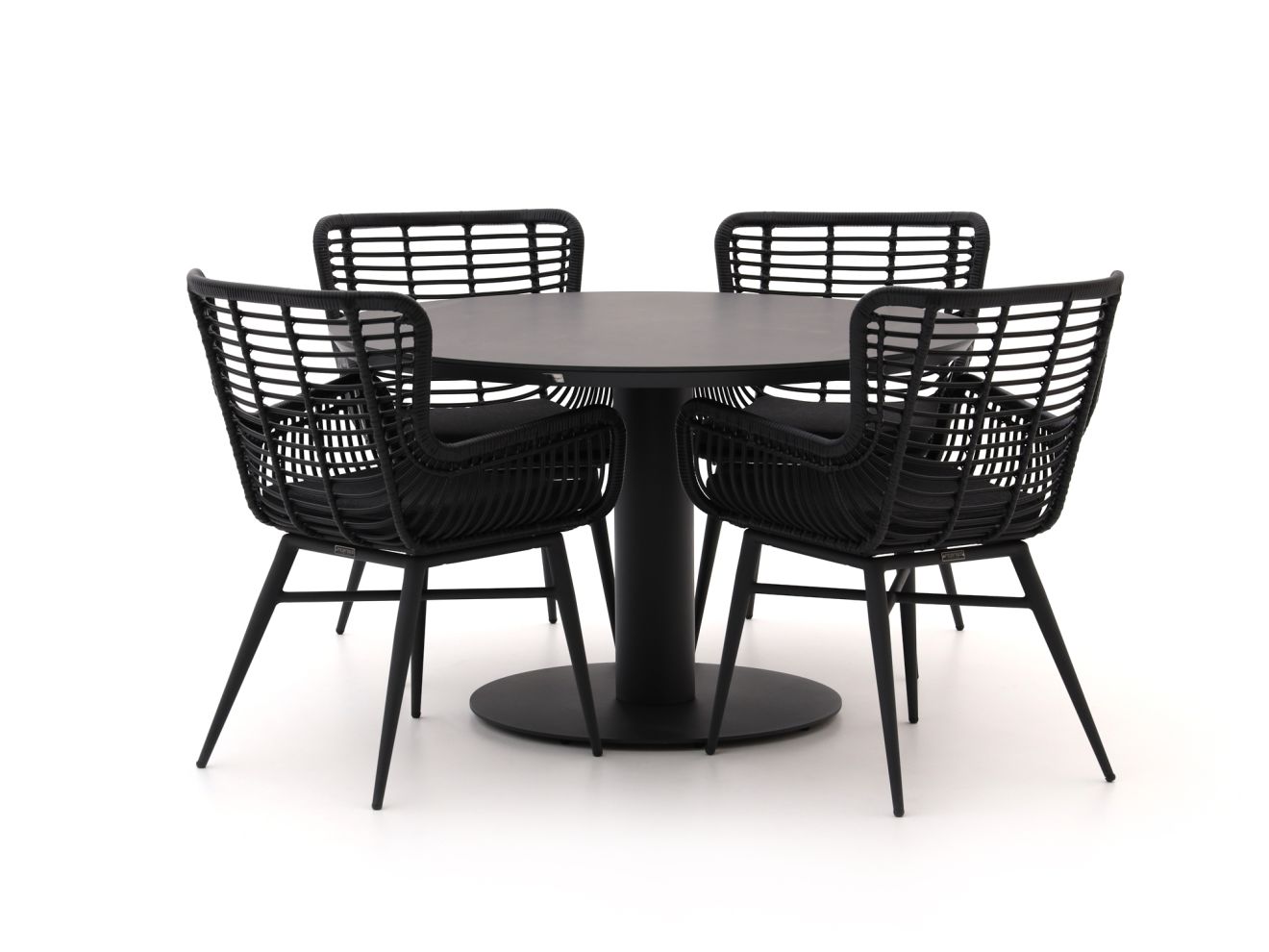 Intenso Asti/La Fonte Ø 120 cm Gartenmöbel-Set 5-teilig günstig online kaufen