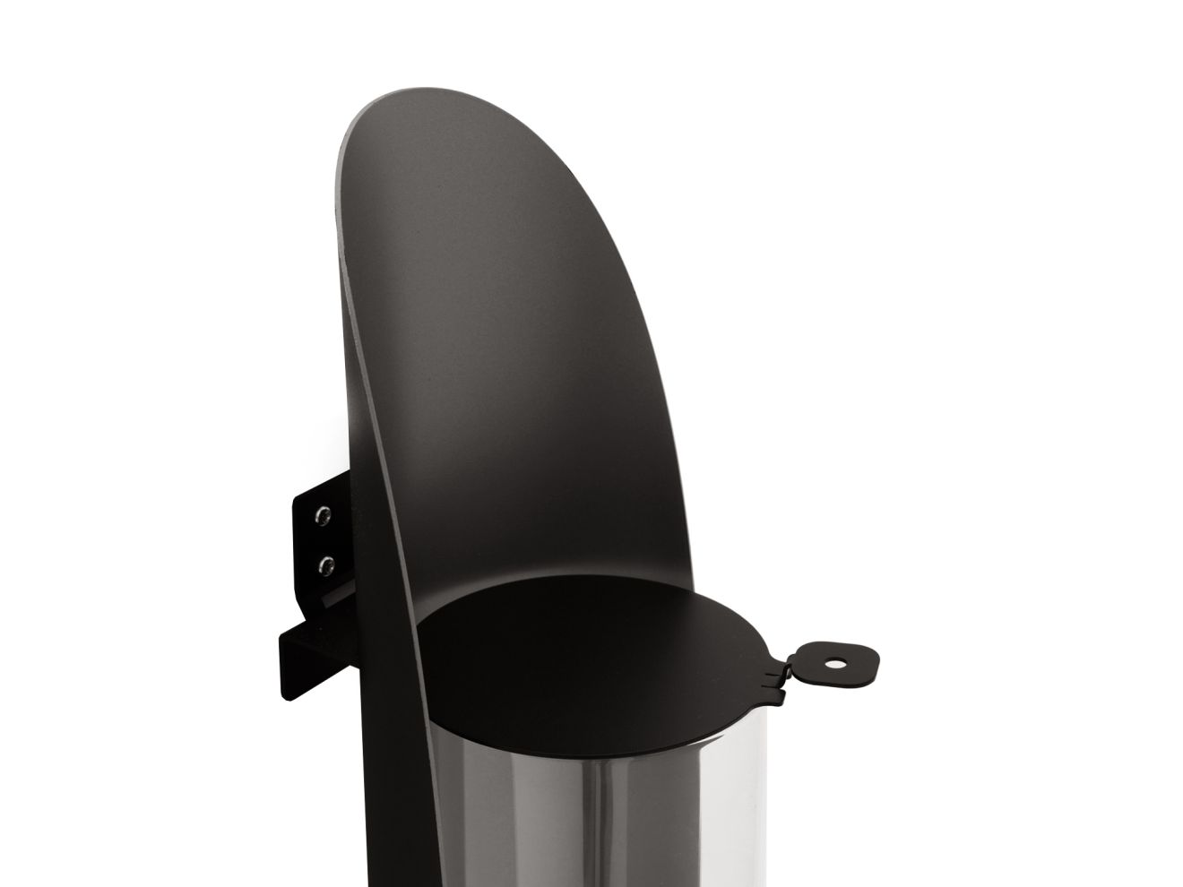 Tenderflame Cycloflame Wandkamin 16,5x16,5x81 cm Schwarz