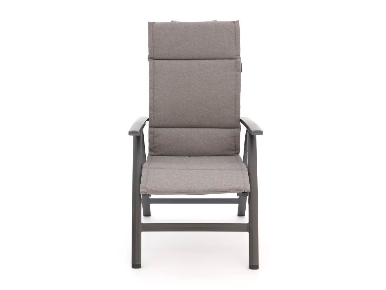 Madison Auflage Hochlehner dünn 125x50  cm Grau 125x50cm