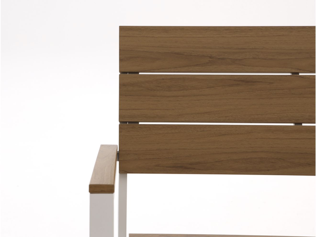 Bellagio Fidenza Gartenbank 128 cm Weiß...