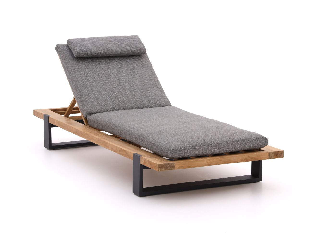 SUNS Nardo Gartenliegen-Set 2-teilig Grau