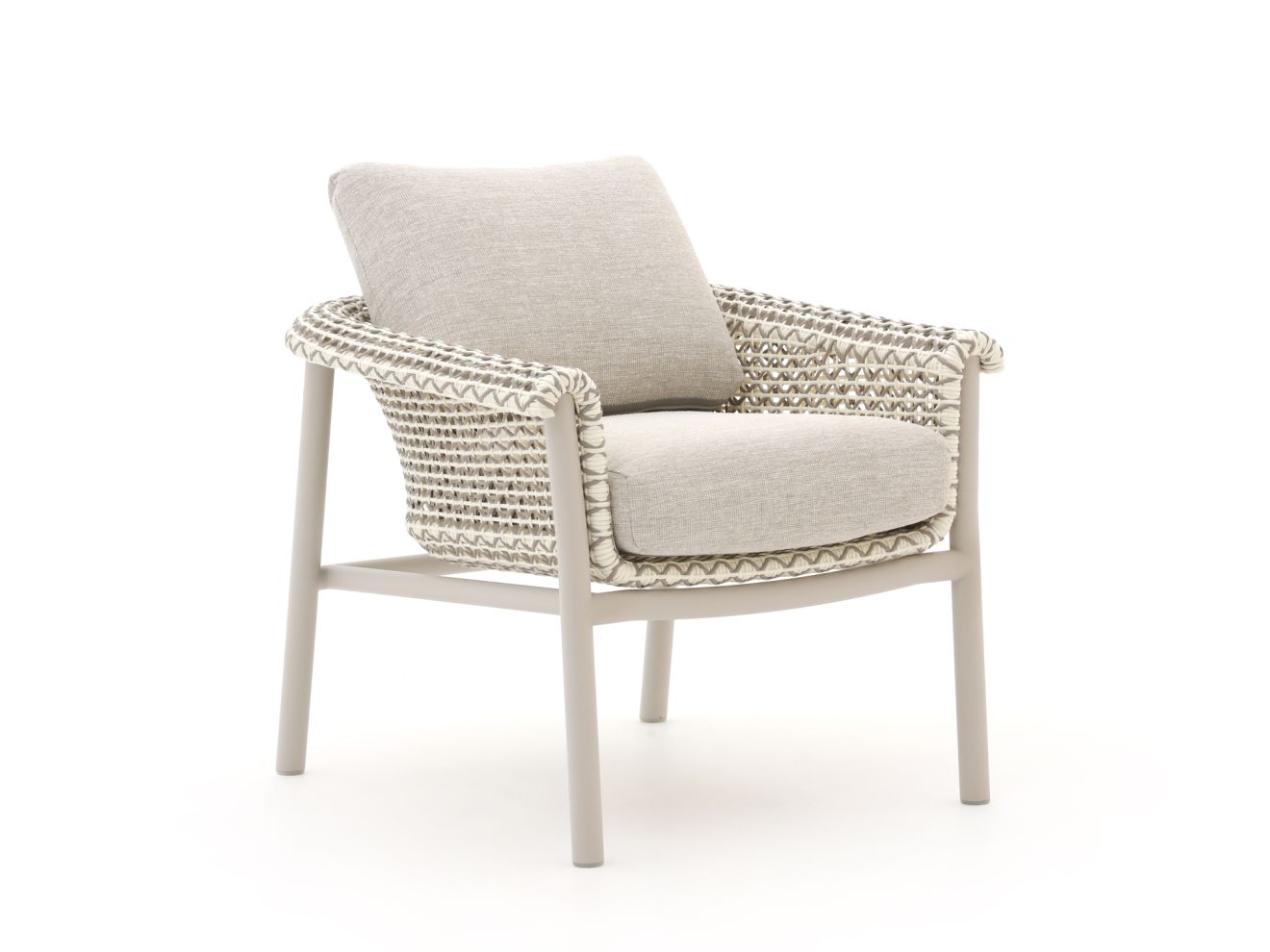 Zavelli Cuore ø 120 cm Gartenmöbel-Set 5-teilig Taupe 120cm Rabatt: 17 %