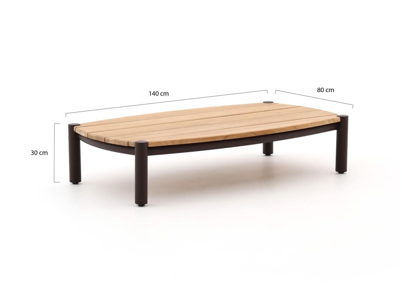 Zavelli Cuore Loungetisch 140x80x30 cm günstig online kaufen