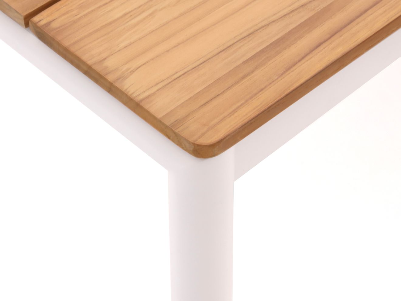 Hartman Fontaine Gartentisch 220x100 cm Weiß