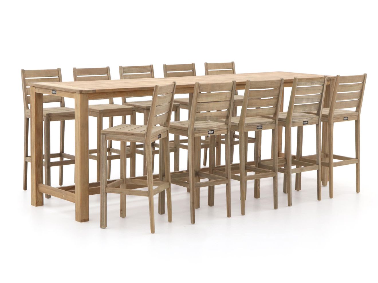 ROUGH-S/ROUGH-X 300 cm Gartenbar-Set 11-...