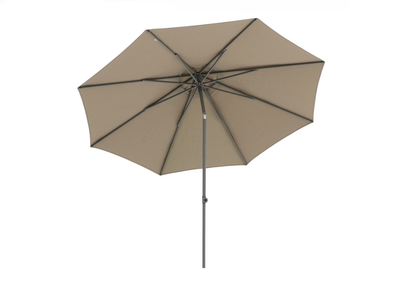 Shadowline Push-up Sonnenschirm ø 300 cm Taupe 300cm Shadowline Push-up Sonnenschirm ø 300 cm Taupe 300cm