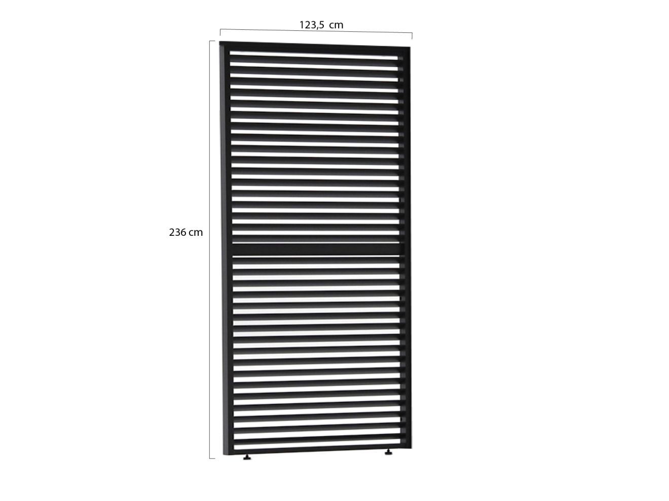 Lamellen Seitenteil 130 cm universal für Cedrino Pergola verstellbar Schwarz Rabatt: 20 % Lamellen Seitenteil 130 cm universal für Cedrino Pergola verstellbar Schwarz Rabatt: 20 %