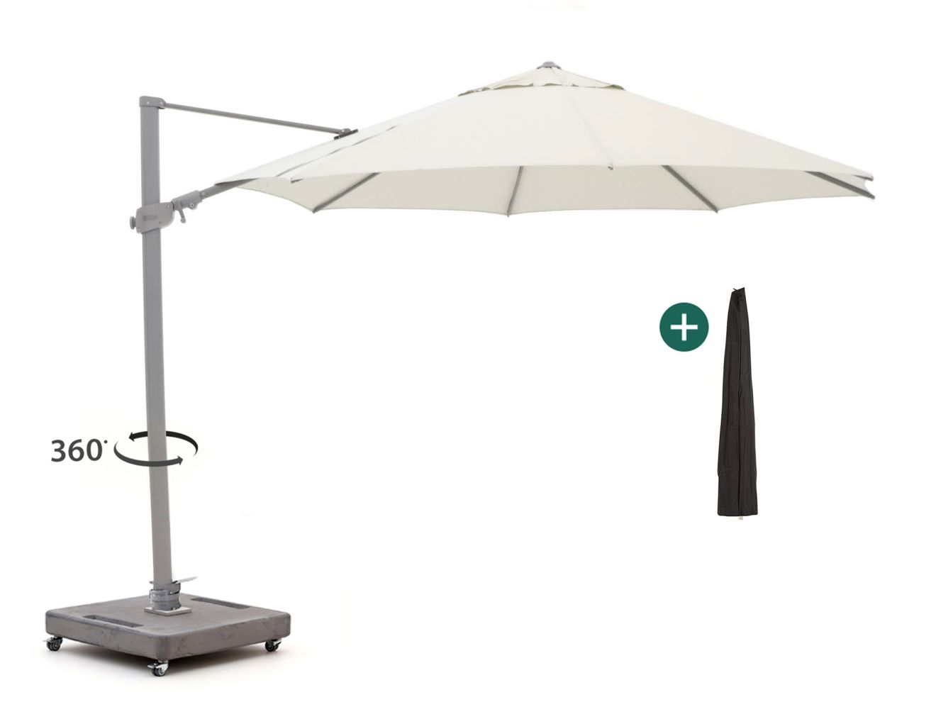 Shadowline Austin  Ampelschirm ø 350 cm günstig online kaufen