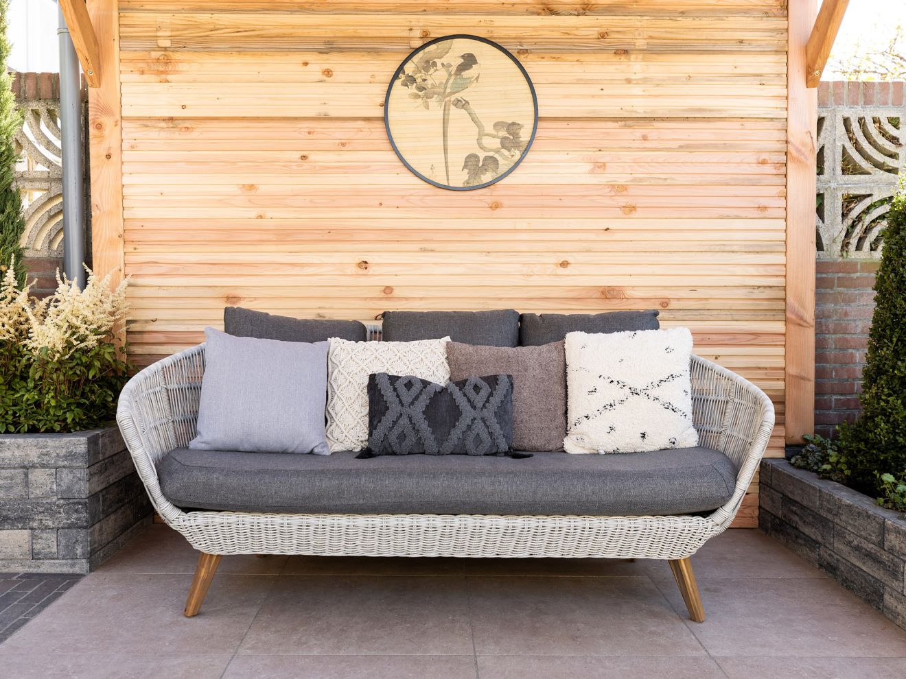Intenso Stila Gartensofa 191 cm Grau 191x98cm Rabatt: 21 %