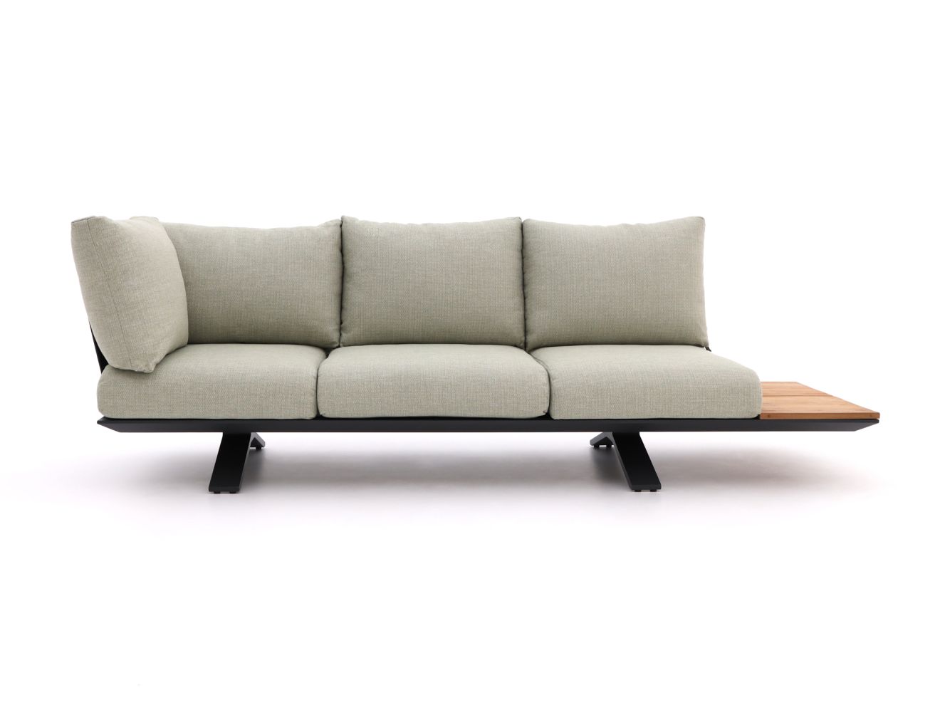 SUNS Stockholm Gartensofa 3-Sitzer Eckel...