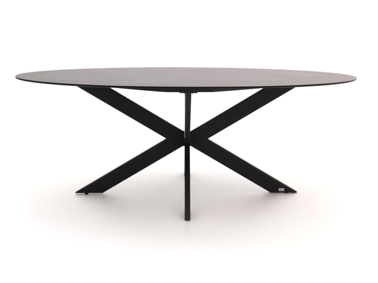 Bellagio Furato ellips Gartentisch 200x110cm Schwarz  Rabatt: 17 %