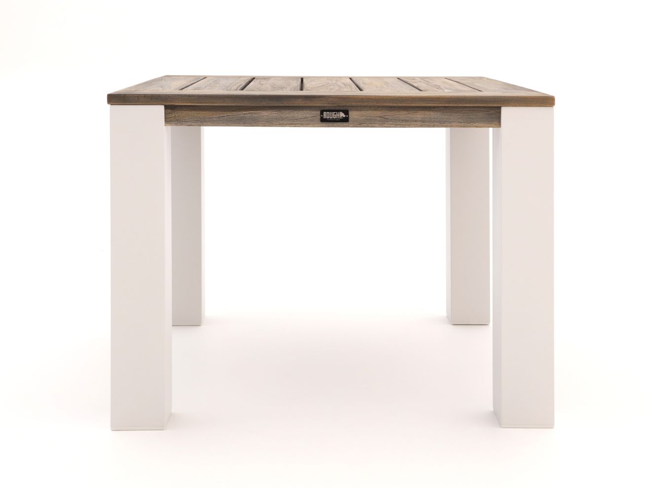 ROUGH-X Gartentisch 100x100x76 cm Braun ... ROUGH-X Gartentisch 100x100x76 cm Braun ...