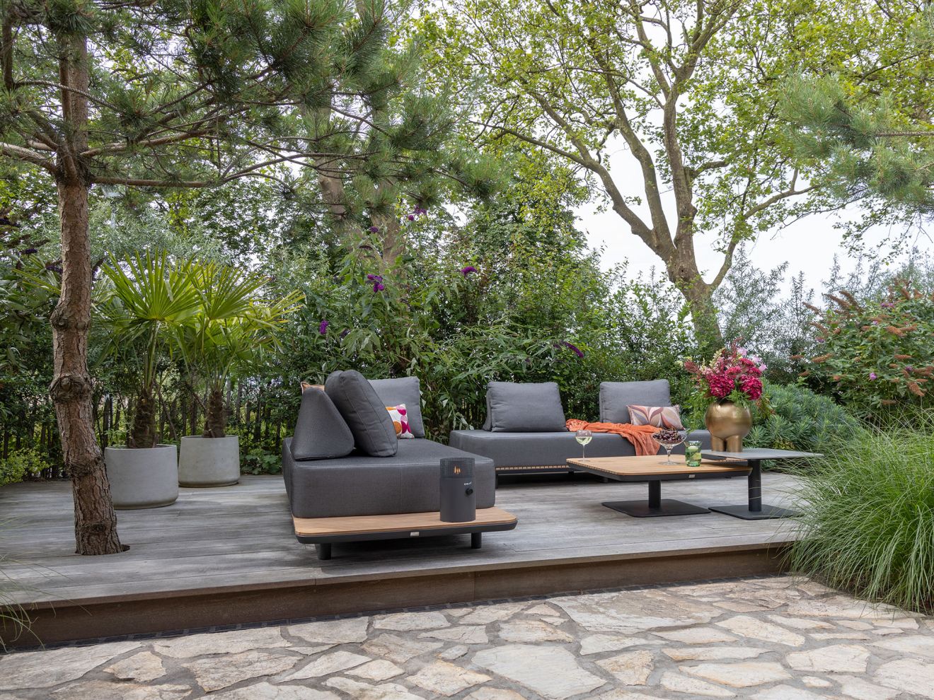 Bellagio San Lupo Gartensofa 2-Sitzer li...