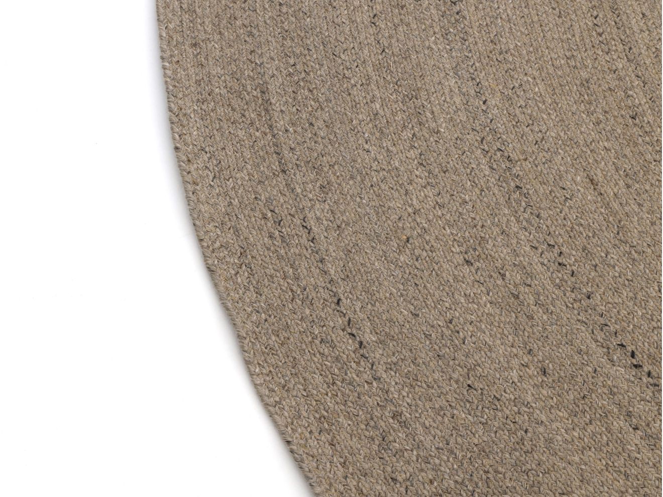 Apple Bee Swirl Outdoor Teppich ø 300 cm Taupe 0x0cm